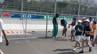 Formula One Hard Rock Stadium Florida BEHIND THE SCENE MET 2 CELEBRITIES 