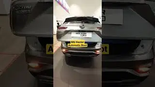MG Hector Plus Automatic Boot Door #reels #youtubeshorts #shorts #viralvideo #mghector