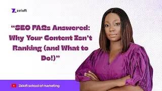 &ldquo;SEO FAQs Answered Why Your Content Isn&rsquo;t Ranking and What to Do!&rdquo;