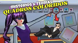 Mistérios e teorias dos 2 QUADROS na sala do DIRETOR Sakura School simulator ❤️