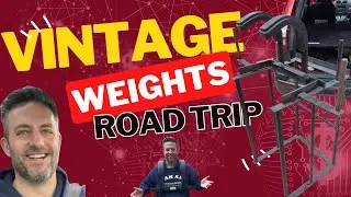 Moore&rsquo;s Leg Blaster Pickup | Unique Squat Bar! | Vintage Weights Road Trip