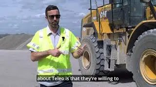 Ajax a hot mix (asphalt) producer in FL uses Teleo on their wheel loaders to cut labor shortage.