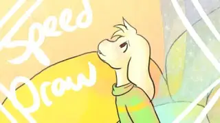 Speed draw breezy Asriel ( UNDERTALE)