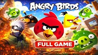 Angry Birds Gameplay Part 1 | First Time Playing 😍🔥 Full Fun & Epic Levels