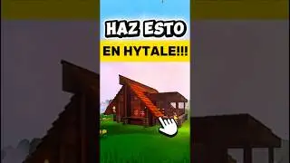 CONSTRUYE ESTO en HYTALE y veras la diferencia #hytale #tutorial #shorts