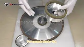 1A1 6A2 11V9 Resin Bond Diamond Grinding Wheel for Sharpening Carbide Tools