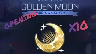 Opening 10 new Golden Moon 23' crates. Costed me 1200 credits 😵