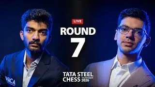 Gukesh - Giri | Round 7 | Tata Steel Chess Tournament 2026