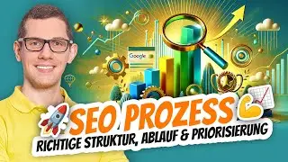 SEO Prozess erkl&auml;rt 👇  Richtige Struktur, Ablauf & Priorisierung 📈 Top Platzierungen bei Goole & Co