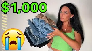 How My Revolve Haul Turned into a Total Disaster | TRY ON Haul AGOLDE, Citizens of Humanity & MORE