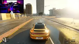 BeamNG on the map of Need for Speed Most Wanted 2012 - MOZA R5 Gameplay