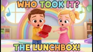 Who Took the Lunchbox? 🕵️&zwj;♂️ | 3D Cartoon School Story for Kids | Moral Lesson