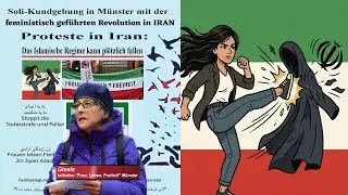 Iran-Solidarit&auml;t M&uuml;nster ging mit erster Kundgebung 2026 an den Start - Gisela