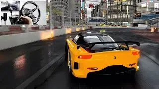 Han's Veilside Mazda RX-7 - Assetto Corsa | Steering Wheel gameplay