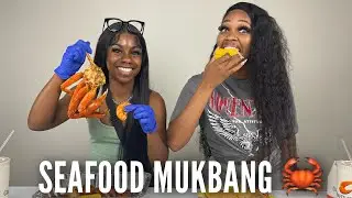 Seafood Boil Mukbang Ft: Quirenea
