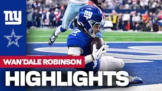 Highlights: Top plays from Wan'Dale Robinson's career-best 142-yard game in Week 2 | New York Giants