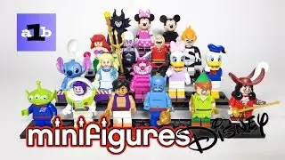 LEGO 2016 MINIFIGURES 71012 The Disney Series Time Lapse Build