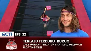 TERBURU-BURU!! Jake Terjatuh Saat Melewati Floating Tiles | SASUKE NINJA WARRIOR INDONESIA | PART 5