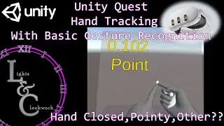 Unity Quest Hand Tracking with Gestures, Basic Interaction Part 2