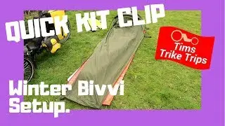 Winter Bivvi Setup | Snugpak | Thermarest | etc.