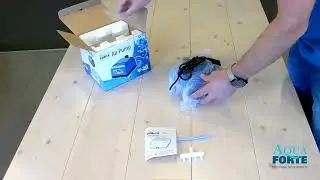 Unboxing AquaForte V-Serie Luftpumpe