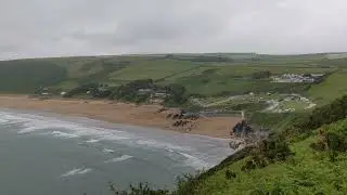 Putsborough Sands Caravan Park near Braunton, North Devon