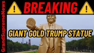 🚨 BREAKING: TV WARNING ISSUED / GIANT GOLD TRUMP STATUE OUTSIDE US CAPITOL / POLAND NUCLEAR MOVE