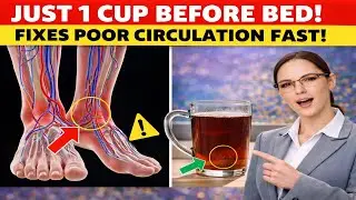 Over 60? This Simple Morning Drink Supports Healthy Blood Flow in Legs | Healthy Aging