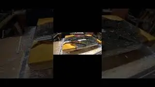 WWII German Relics Epoxy Table