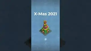 All X-Mas Tree 🎄 (2012-2021) - Clash Of Clans #clashofclans #shorts #coc