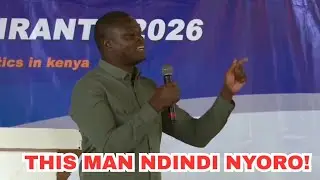 THE PRESIDENT IN WAITING! Ndindi Nyoro LIFE CHANGING SPEECH TO ALL ASPIRANTS.SPEAKING TRUTH TO POWER
