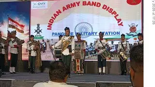 Lulu mall trivandrum indian army 🪖 band display on republic day 2026 #lulumall #republicday 