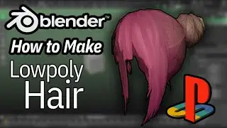 How To Make Lowpoly Hair