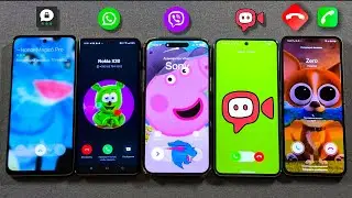 3 Social Media WhatsApp Vs iPhone Viber Vs Threema OnePLUS Nord Vs Pixel Vs Z Flip 6 Incoming Call