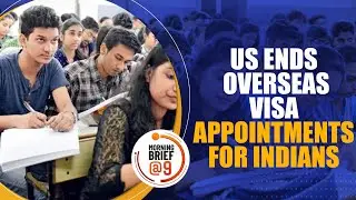 US Visa Shock for Indians | Overseas Visa Appointments End | Applicants Face New Hurdles | News9