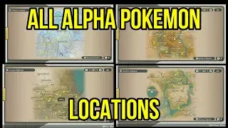 ALL ALPHA Pokemon Locations In Pokemon Legends Arceus