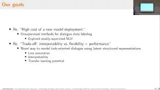 Do we need structured annotations for task-oriented dialogue systems? [ LingMon #198 ]