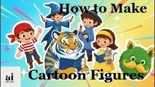 Prompts to Make AI Cartoon Figures / #AIart #CartoonFigures #Prompt  #AICreator #AIArtTutorial