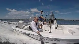 2017 Blue Wave 2000 Pure Bay center console bay boat water test