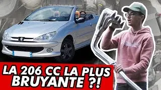 Projet 206 CC : J'installe un collecteur 4 en 1 inox !