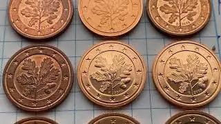 2 euro cent 2011 2010 2009 Germany 