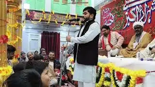 Jashn e mozzin e karbala manqabat jnb zafar nasirabadi sb bara ghar bara hindurao Delhi 