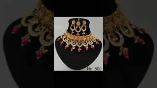Copper brass Choker Set bridal Jewellery Wholesale in Malad