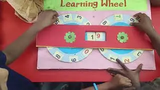 Numbers Learning Wheel-easy concept 