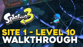 Splatoon 3 Deadly Dance Hall Jump, Jump! Walkthrough (Site 1 - Level 10)