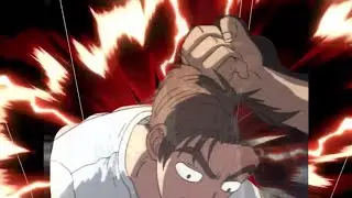 Bunta hits Takumi with a devious spike [Initial D]