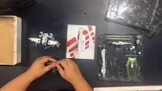 METAL BUILD F91 UNBOXING TIMELAPS