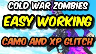 *NEW* Cold war Zombies Camo And Xp Glitch (Working)