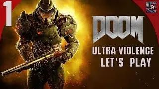DOOM: Gameplay Walkthrough HARD MODE - (1440P/60FPS) Let's Play Part 1 | CenterStrain01