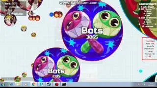 I Play On Agar.red With 250 Bots